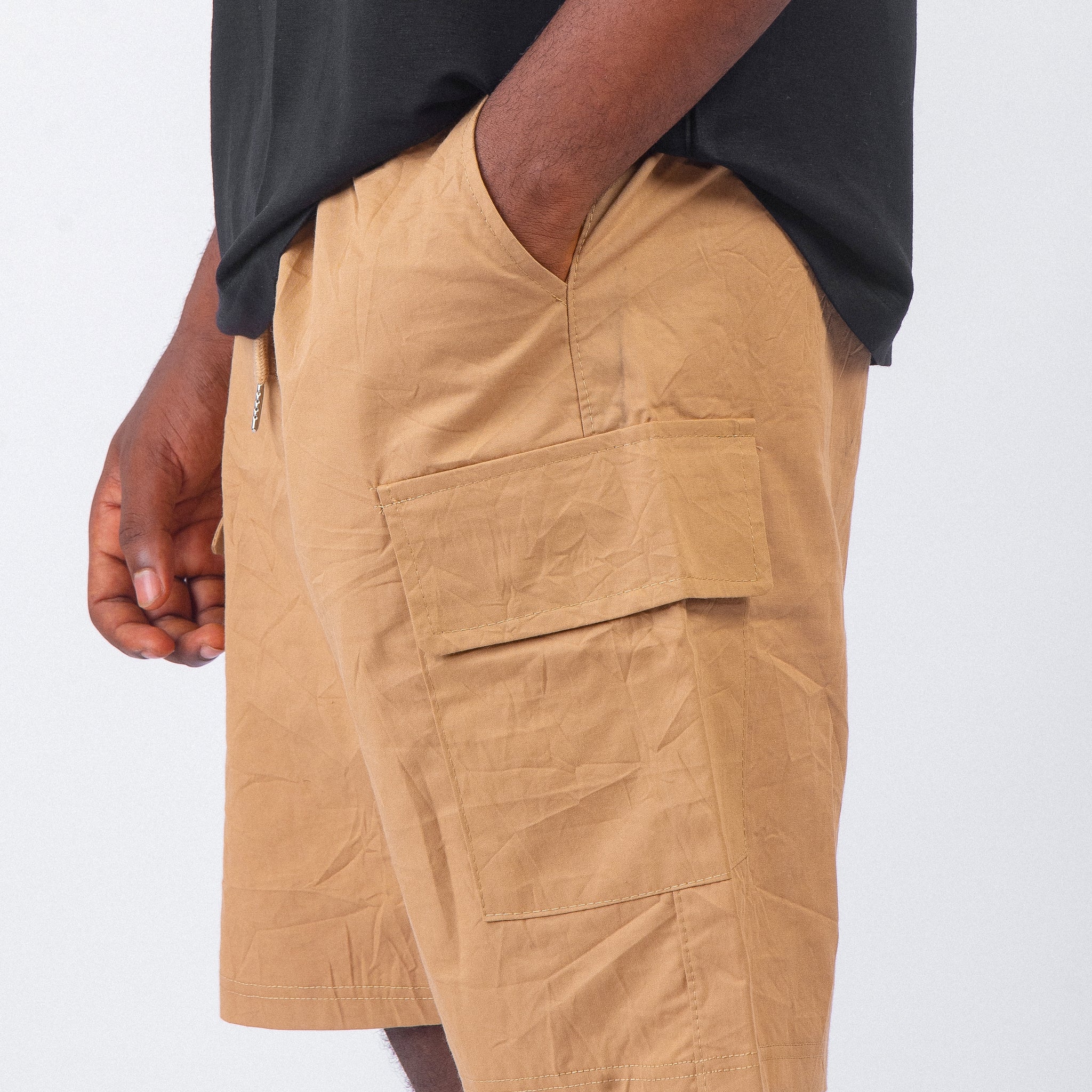 Utitlity Brown Cargo Shorts