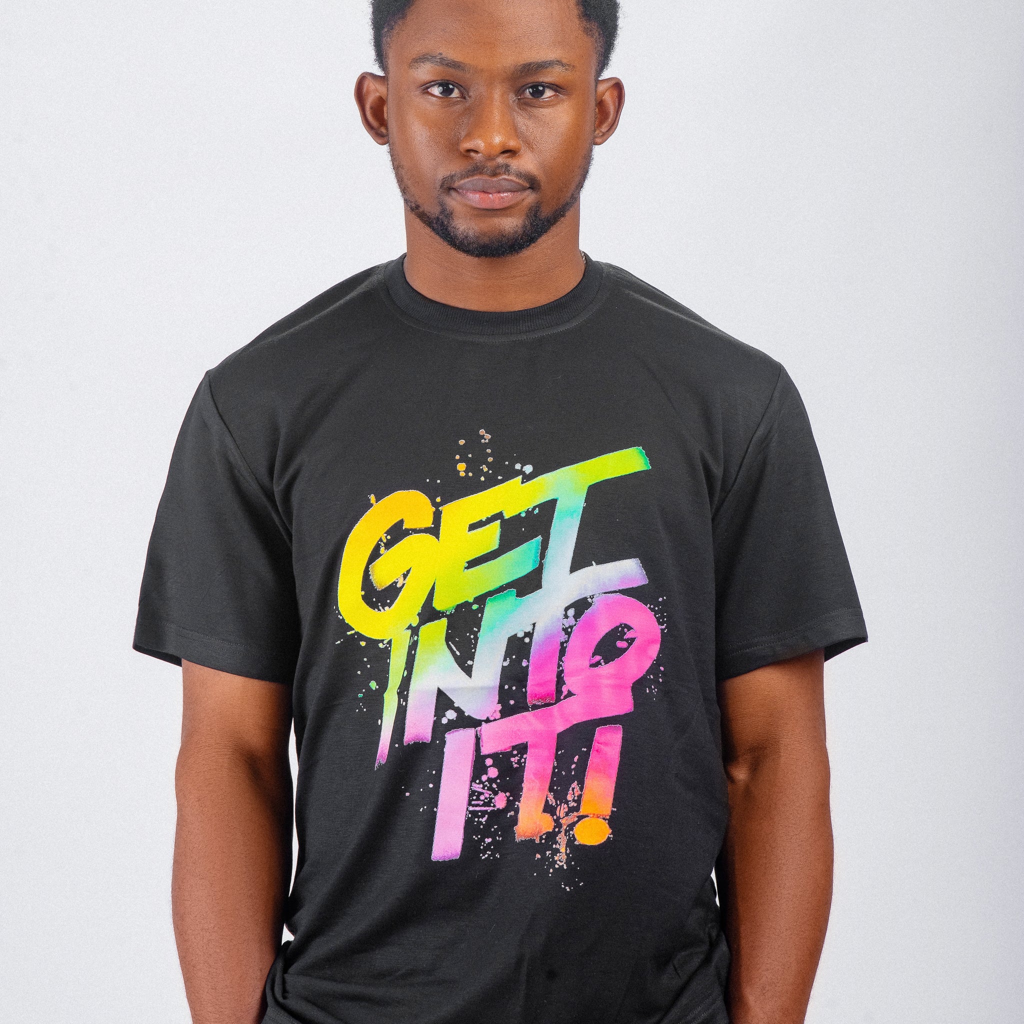 Get Into It Short Sleeve Tee - Black