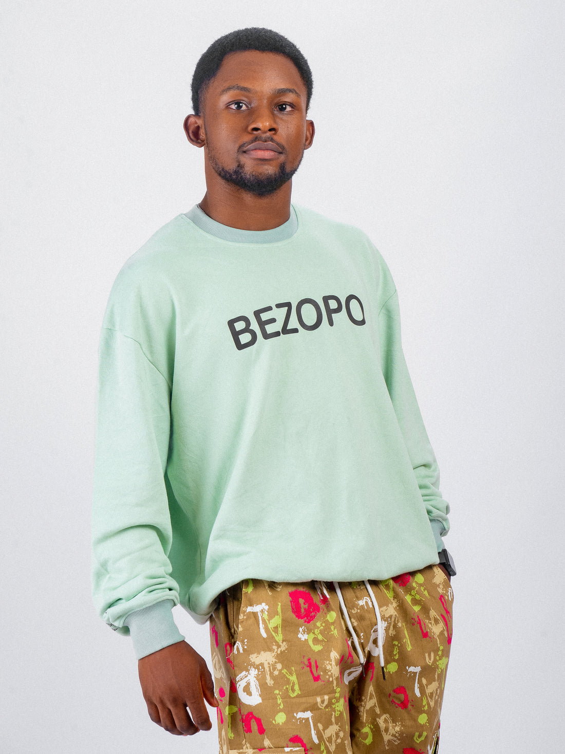 Tea Green Bezopo Sweatshirt